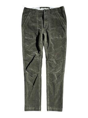 Relwen Corduroy Supply Pant Olive Military Utility Huckberry Cord Trouser